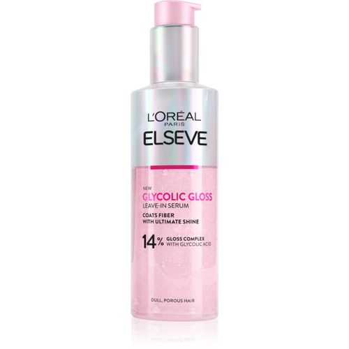 Elseve Glycolic Gloss sérum sin aclarado para fortalecimiento y brillo de cabello 150 ml - L’Oréal Paris - Modalova