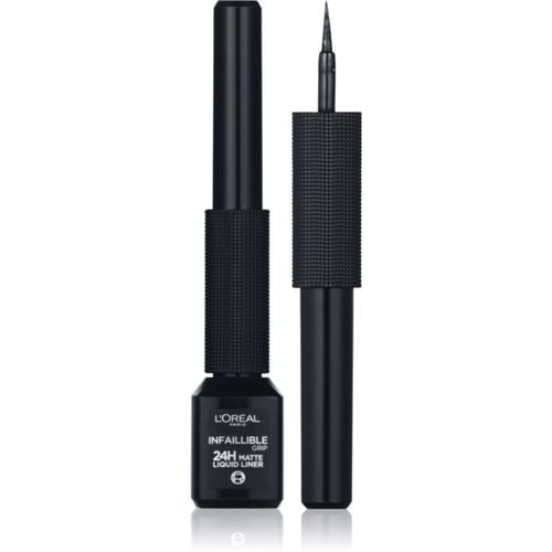 Infaillible Grip 24h eyeliner liquidi colore 01 Black Signature 3 ml - L’Oréal Paris - Modalova