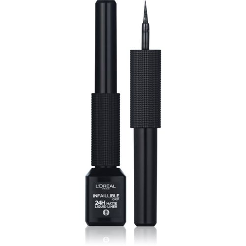 Infaillible Grip 24h Flüssige Eyeliner Farbton 01 Black Signature 3 ml - L’Oréal Paris - Modalova