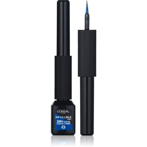 Infaillible Grip 24h Flüssige Eyeliner Farbton 02 Blue Signature 3 ml - L’Oréal Paris - Modalova