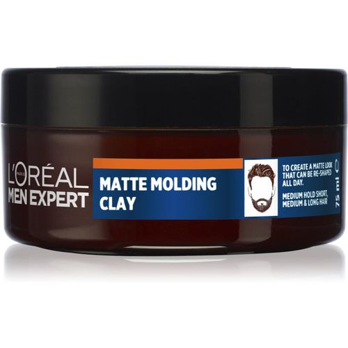 Men Expert Messy Hair arcilla para dar definición al cabello con efecto mate 75 ml - L’Oréal Paris - Modalova