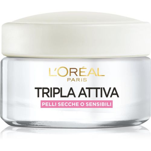 Tripla Attiva crema giorno idratante per pelli sensibili e secche 50 ml - L’Oréal Paris - Modalova