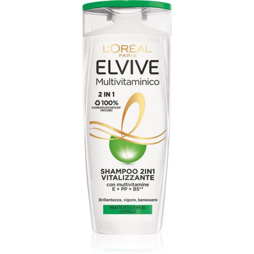 Elvive Multivitamin champú revitalizador para todo tipo de cabello 2 en 1 250 ml - L’Oréal Paris - Modalova