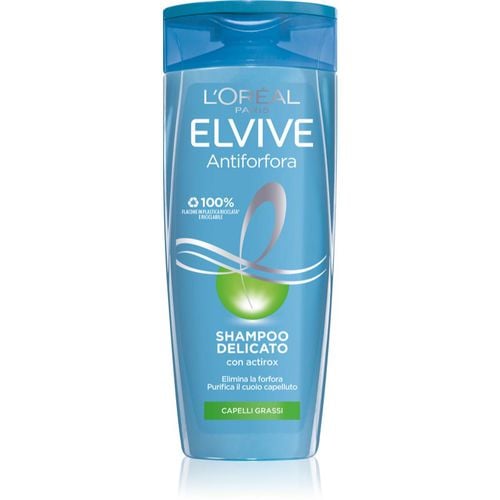 Elvive Anti-Dandruff champú anticaspa para cuero cabelludo graso 250 ml - L’Oréal Paris - Modalova