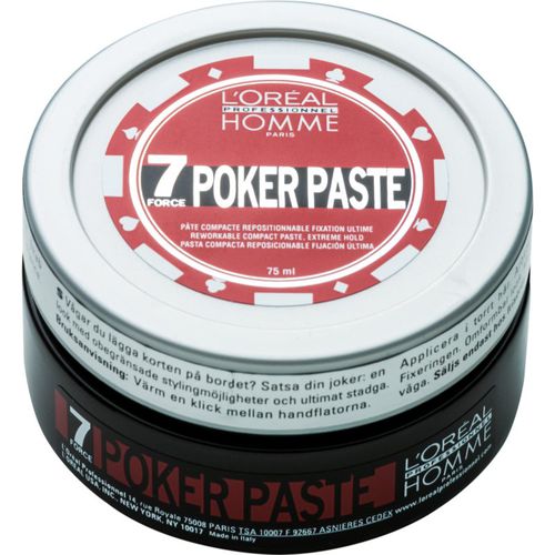 Poker pasta modellante fissante extra forte 75 ml - L’Oréal Professionnel - Modalova