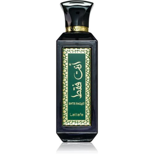 Ente Faqat Eau de Parfum Unisex 100 ml - Lattafa - Modalova