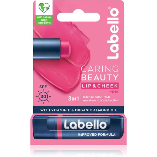 Caring Beauty bálsamo labial con color tono Pink 4,8 ml - Labello - Modalova