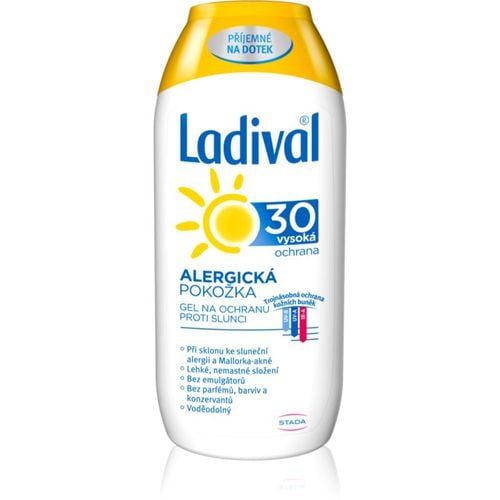 Allergic gel-crema protector para la alergía al sol SPF 30 200 ml - Ladival - Modalova