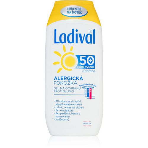 Allergic gel-crema protector para la alergía al sol SPF 50+ 200 ml - Ladival - Modalova