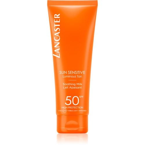 Sun Sensitive Soothing Milk latte abbronzante per pelli sensibili SPF 50 125 ml - Lancaster - Modalova