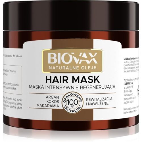 Biovax Natural Oil mascarilla revitalizante para un aspecto impecable del cabello 250 ml - L’biotica - Modalova