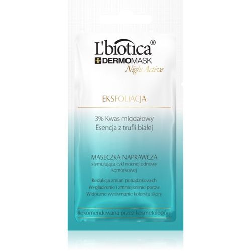 DermoMask Night Active Peelingmaske zur Erneuerung der Hautoberfläche 12 ml - L’biotica - Modalova