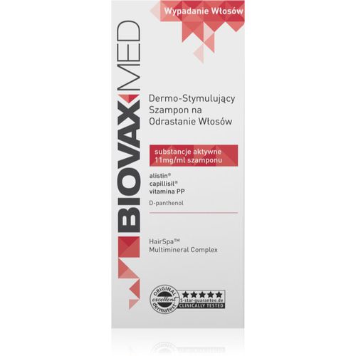 Biovax Med champú estimulante para el crecimiento y fortalecimiento del cabello desde las raíces 200 ml - L’biotica - Modalova