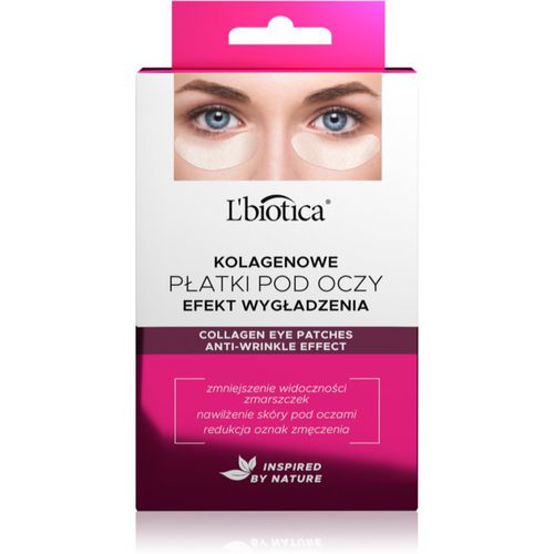 Masks mascarilla para contorno de ojos con colágeno con efecto antiarrugas 6 ud - L’biotica - Modalova