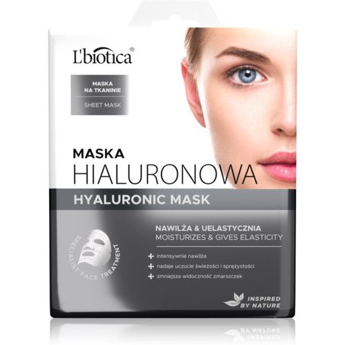 Masks Hyaluronic Acid mascarilla hoja con efecto hidratante y alisante 23 ml - L’biotica - Modalova