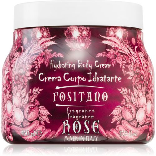 Positano Rosa Damascena crema hidratante para el cuerpo 450 ml - Rudy - Le Maioliche - Modalova