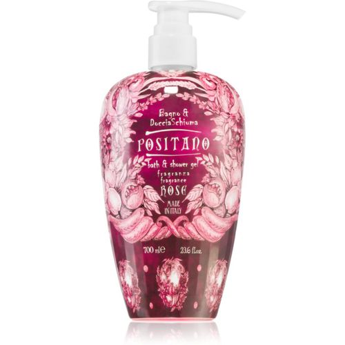 Positano Rosa Damascena doccia schiuma per il bagno 700 ml - Rudy - Le Maioliche - Modalova