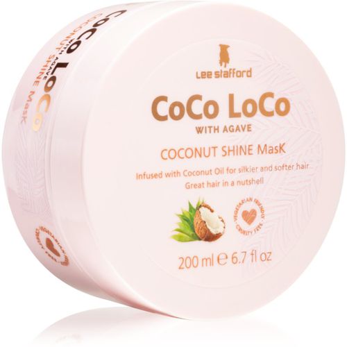 CoCo LoCo Agave aufhellende Hautmaske für glänzendes und geschmeidiges Haar 200 ml - Lee Stafford - Modalova