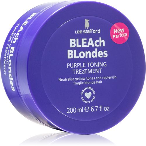 Bleach Blondes Purple reign mascarilla neutralizante para tonos amarillos 200 ml - Lee Stafford - Modalova