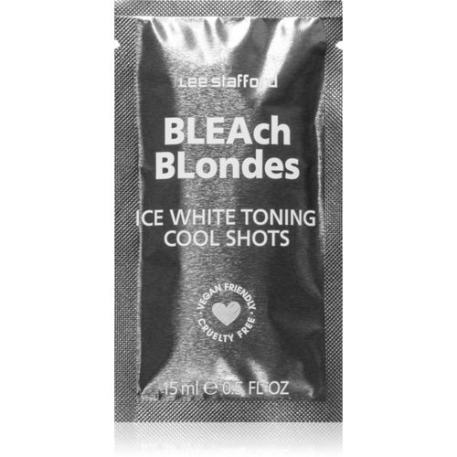 Bleach Blondes Ice White tratamiento intensivo para cabello rubio y canoso 4x15 ml - Lee Stafford - Modalova