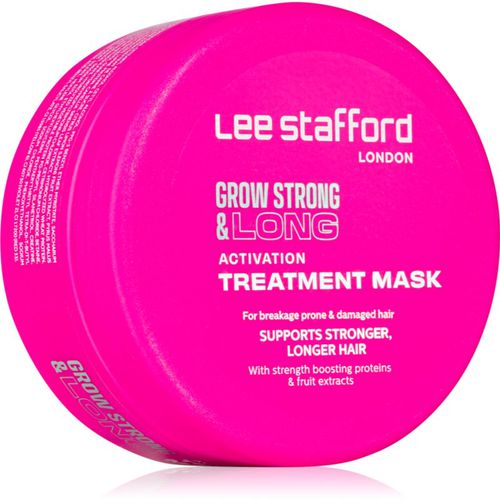 Grow Strong & Long Activation Treatment Mask maschera per capelli contro la rottura dei capelli 200 ml - Lee Stafford - Modalova