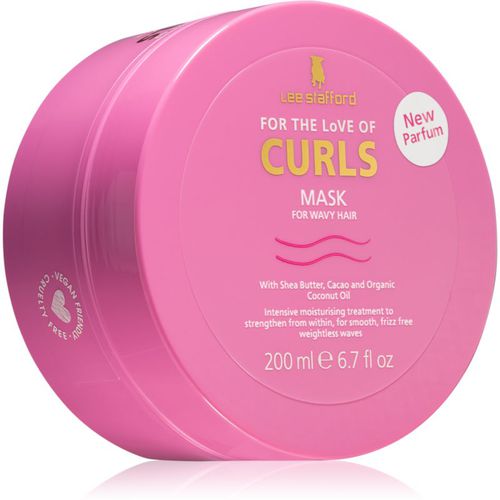 Curls Wavy hair mascarilla nutritiva para cabello ondulado 200 ml - Lee Stafford - Modalova