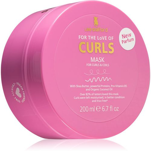 Curls Curls & Coils mascarilla para cabello rizado 200 ml - Lee Stafford - Modalova