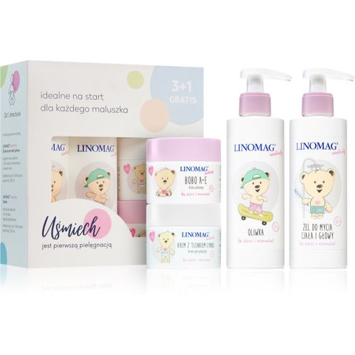 Emolienty Gift Set lote de regalo para bebé lactante - Linomag - Modalova