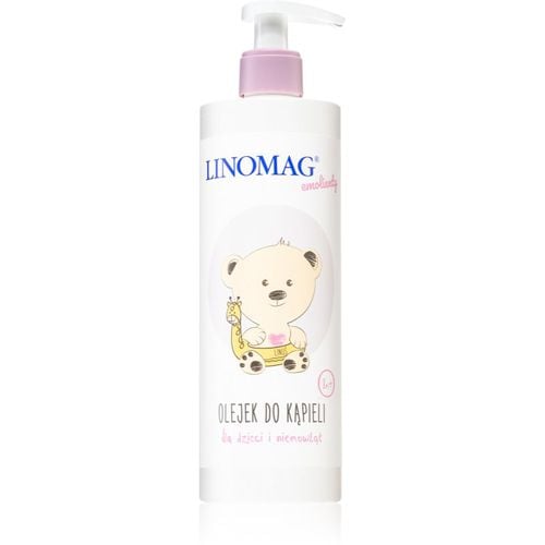 Emolienty Shower Oil aceite de baño para bebé lactante 400 ml - Linomag - Modalova