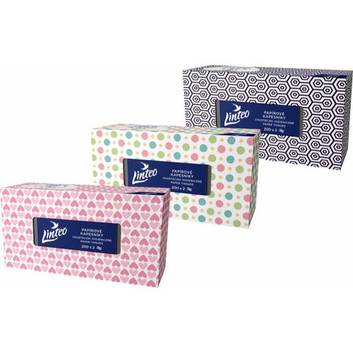 Paper Tissues Two-ply Paper, 200 pcs per box fazzoletti di carta 200 pz - Linteo - Modalova