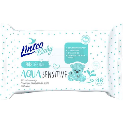 Baby Aqua Sensitive sanfte Feuchttücher für Kleinkinder 48 St - Linteo - Modalova