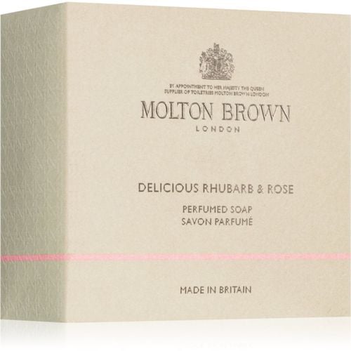 Rhubarb & Rose Perfumed Soap sapone solido per mani e corpo 150 g - Molton Brown - Modalova