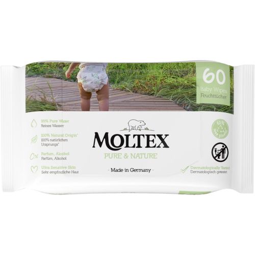 Pure & Nature Baby Wipes salviette umidificate per bambini 60 pz - Moltex - Modalova