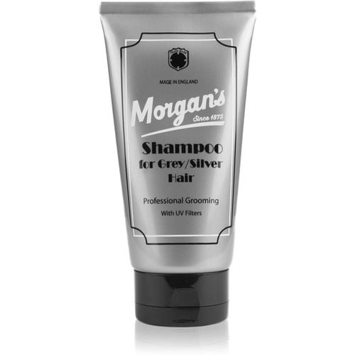 For Grey and Silver Hair Shampoo shampoo detergente per capelli decolorati 150 ml - Morgan's - Modalova