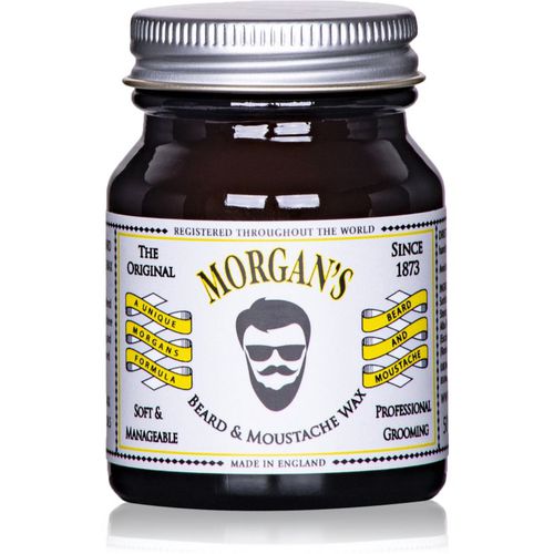 Beard and Moustace Wax Soft and Manageable cera para barba 50 g - Morgan's - Modalova