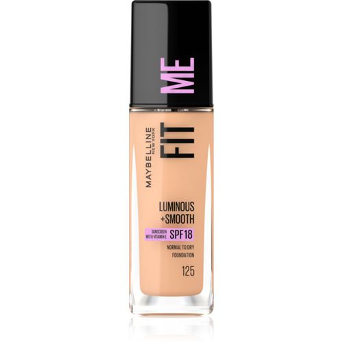 Fit Me! Flüssiges Make-Up für klare und glatte Haut Farbton 125 Nude Beige 30 ml - MAYBELLINE NEW YORK - Modalova