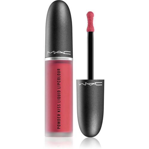 Powder Kiss Liquid Lipcolour rossetto liquido matte colore A Little Tamed 5 ml - MAC Cosmetics - Modalova