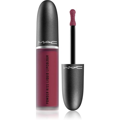 Powder Kiss Liquid Lipcolour rossetto liquido matte colore Burning Love 5 ml - MAC Cosmetics - Modalova