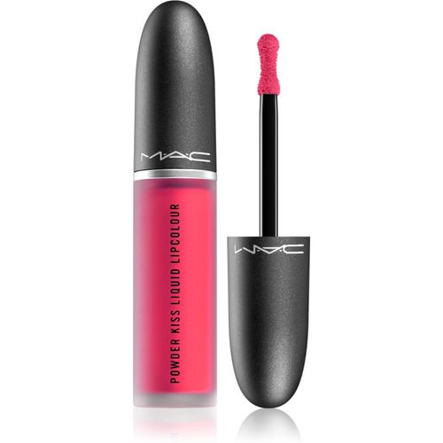 Powder Kiss Liquid Lipcolour Matter Flüssig-Lippenstift Farbton Billion $ Smile 5 ml - MAC Cosmetics - Modalova