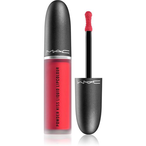 Powder Kiss Liquid Lipcolour Matter Flüssig-Lippenstift Farbton Escandalo! 5 ml - MAC Cosmetics - Modalova