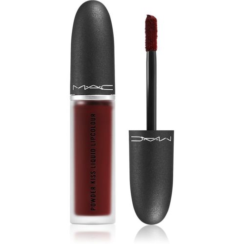 Powder Kiss Liquid Lipcolour Matter Flüssig-Lippenstift Farbton Pretty Pleats! 5 ml - MAC Cosmetics - Modalova