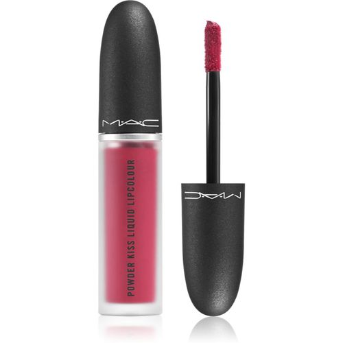 Powder Kiss Liquid Lipcolour rossetto liquido matte colore Elegance is Learned 5 ml - MAC Cosmetics - Modalova