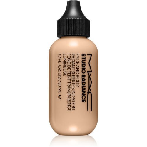 Studio Radiance Face and Body Radiant Sheer Foundation Leichtes Make-up für Gesicht und Körper Farbton N0 50 ml - MAC Cosmetics - Modalova