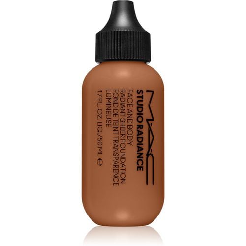 Studio Radiance Face and Body Radiant Sheer Foundation Leichtes Make-up für Gesicht und Körper Farbton C7 50 ml - MAC Cosmetics - Modalova