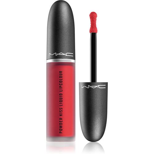 Powder Kiss Liquid Lipcolour Matter Flüssig-Lippenstift Farbton Ruby Boo 5 ml - MAC Cosmetics - Modalova