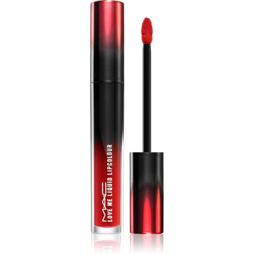 Love Me Liquid Lipcolour Rossetto cremoso con finitura satinata colore Ruby Do! 3,1 ml - MAC Cosmetics - Modalova