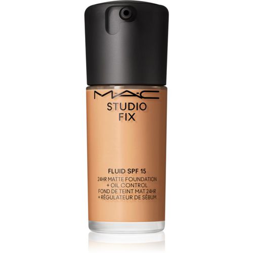 Studio Fix Fluid SPF 15 24HR Matte Foundation + Oil Control fondotinta opacizzante SPF 15 colore NC37 30 ml - MAC Cosmetics - Modalova