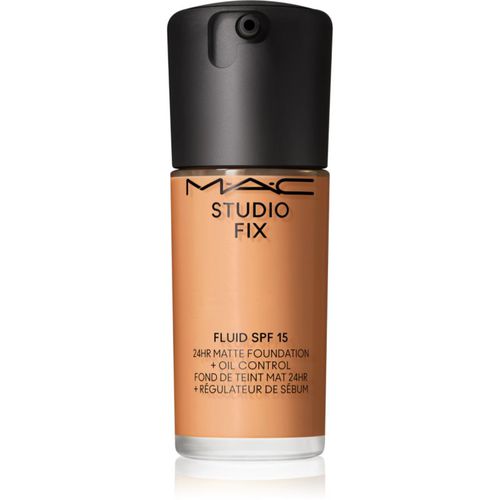 Studio Fix Fluid SPF 15 24HR Matte Foundation + Oil Control fondotinta opacizzante SPF 15 colore NC42 30 ml - MAC Cosmetics - Modalova