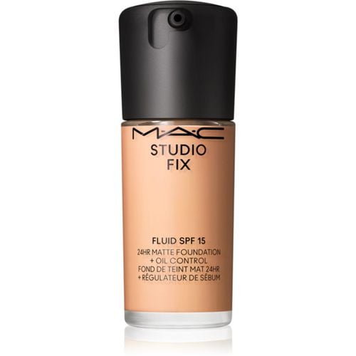 Studio Fix Fluid SPF 15 24HR Matte Foundation + Oil Control fondotinta opacizzante SPF 15 colore NW20 30 ml - MAC Cosmetics - Modalova