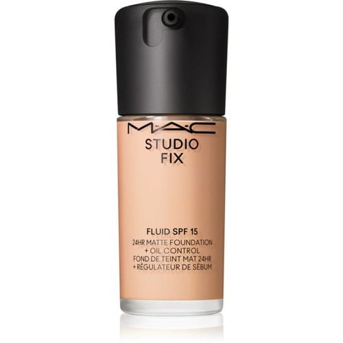 Studio Fix Fluid SPF 15 24HR Matte Foundation + Oil Control mattierendes Make-up SPF 15 Farbton N4.75 30 ml - MAC Cosmetics - Modalova